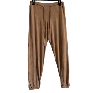 Bleusalt Women's Casual Tan Joggers